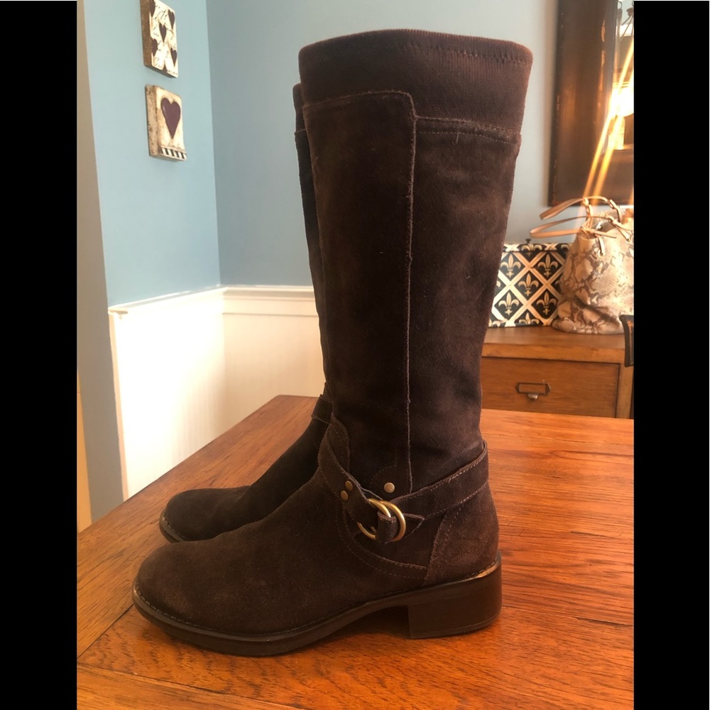 Suede Boots
